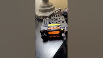 My new small HAM RADIO setup | EverDave #amateur #technician #schnauzer
