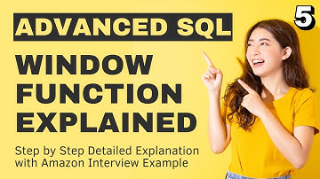 Advanced SQL: WINDOW Function Explained - Difference b/w ROW_NUMBER, RANK & DENSE_RANK Leetcode 1112