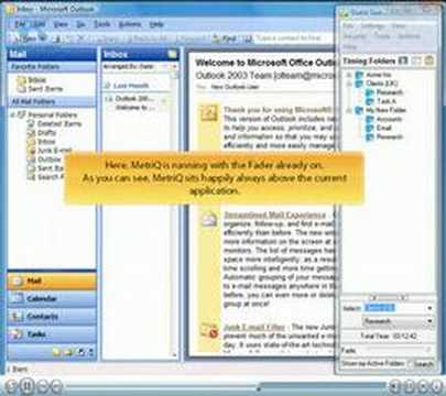 Using the Fader in MetriQ, Hands Free timesheet software