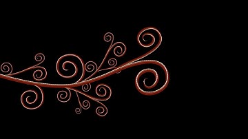 FLOURISH 1 | SWIRY ANIMATION | NEW ELEMENT AFTER EFFECT | FREE FOOTAGE | VINES GROW