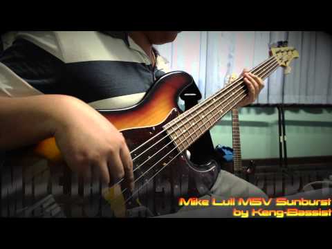 Mike Lull M5V Sunburst by Keng-Bassist