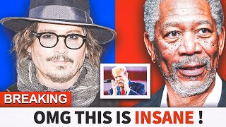 Morgan Freeman & Jonny Depp DESTROY Melania and Trump