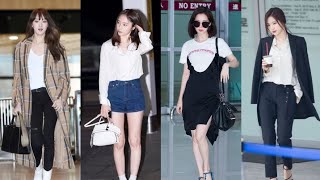 Korean Actresses Airport Fashion