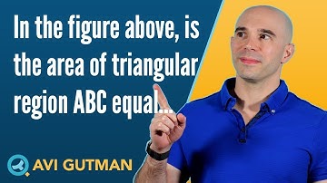 In the figure above, is the area of triangular region ABC equal DS06869