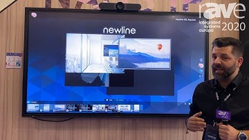 ISE 2020: Newline Interactive Shows NAOS IP Series of PCAP Optical Bonded Interactive Display
