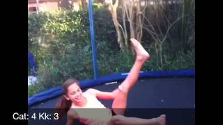 Trampoline Cheer Challenge