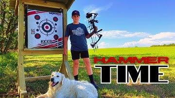 DIY Archery Target Stand: Easy as 1-2-3!