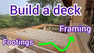 Building a deck - Start to Finish by Awesome Builds  1,543 views 4 months ago 8 minutes, 54 seconds