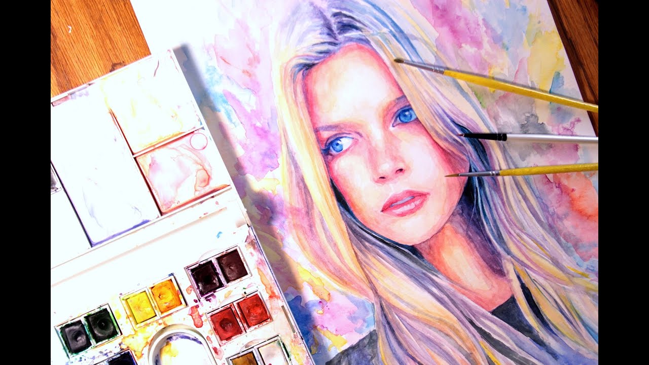 Speed Painting Watercolor : Wonder