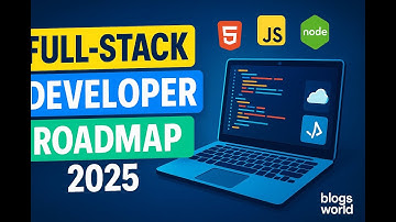 Full-Stack Developer Roadmap 2025 🚀 | Skills, Tools & Salary Guide in 5 Min