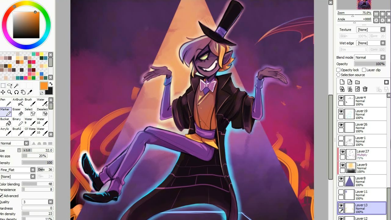 Bill Cipher Speedpaint