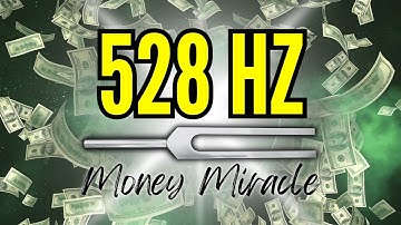 Attract a Money Miracle Now! 528 Hz Tuning Fork + 777 Hz + 888 Hz for Luck & Financial Abundance