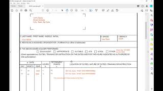 How to Fill Out a Da 1380