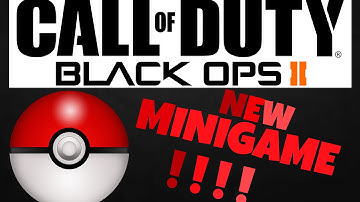 Black Ops 2 - New Minigame - Pokemon Capture ( 30 Subscriber Info )