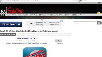 How to get redsn0w and an ipsw file