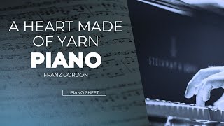 A heart made of yarn - Franz Gordon / Piano / Medium 🟡