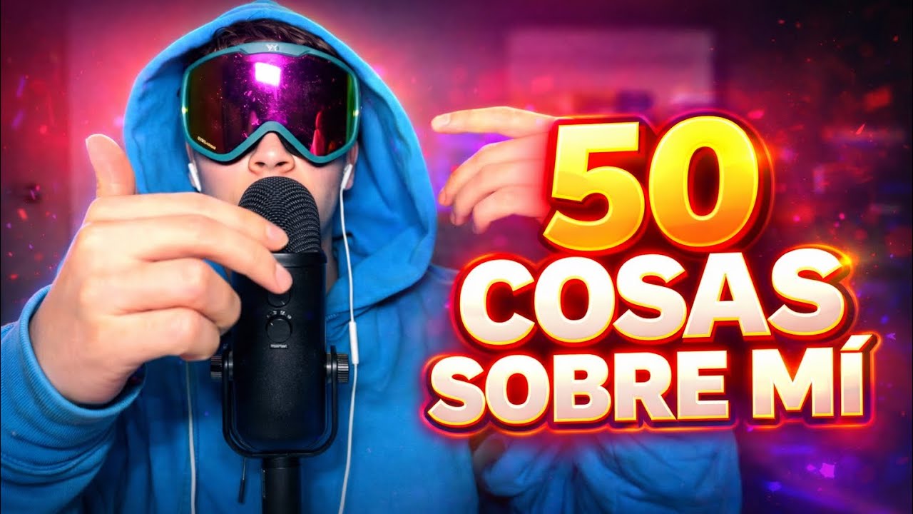  50 COSAS SOBRE MI con solo susurros / Dav Asmr