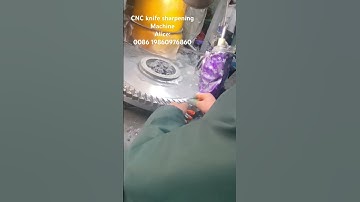 CNC knife sharpener Machine  #machine