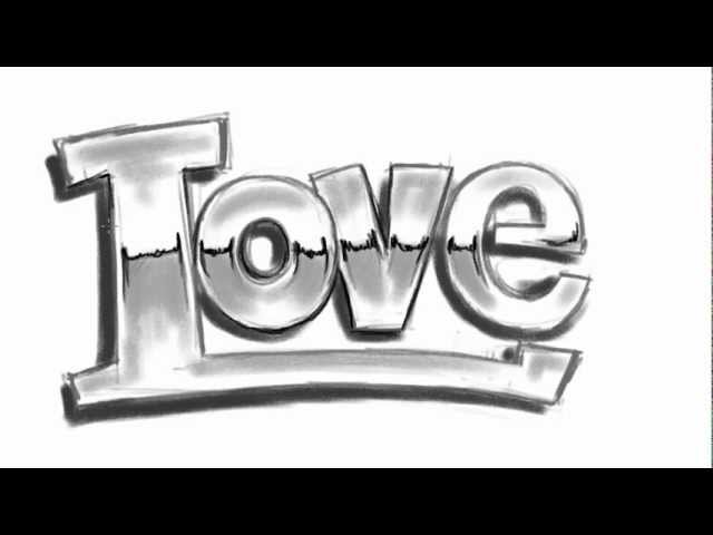 How To Draw 3D Love Graffiti Letters | Mat - Youtube