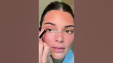 Kendall Jenner’s Secret to Bigger Eyes Without Eyeliner! 👁✨#shortsviral