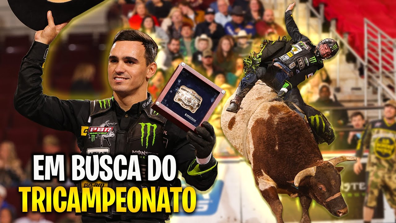 José Vitor Leme faz maior nota da história e conquista bicampeonato mundial  — A Professional Bull Riders