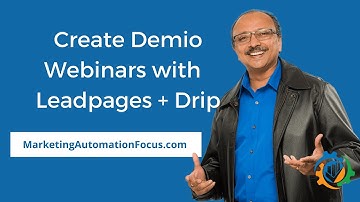 How To Create Webinars Using Demio with Drip Leadpages Integration