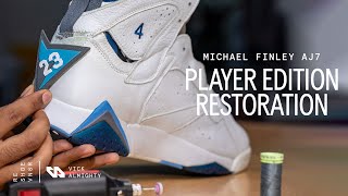 Jordan 7 Player Edition Restoration | Applying New Backtabs
