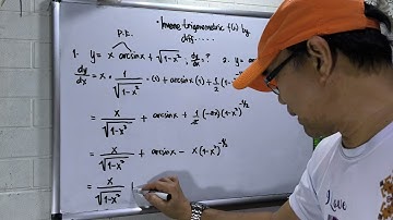 Part 5: INVERSE TRIGONOMETRIC f(x) by DIFFERENTIATION 