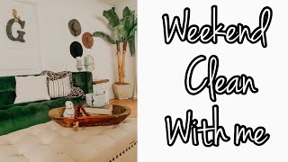 QUICK CLEANING MOTIVATION | WEEKEND CLEAN WITH ME | NOVEMBER 5, 2021