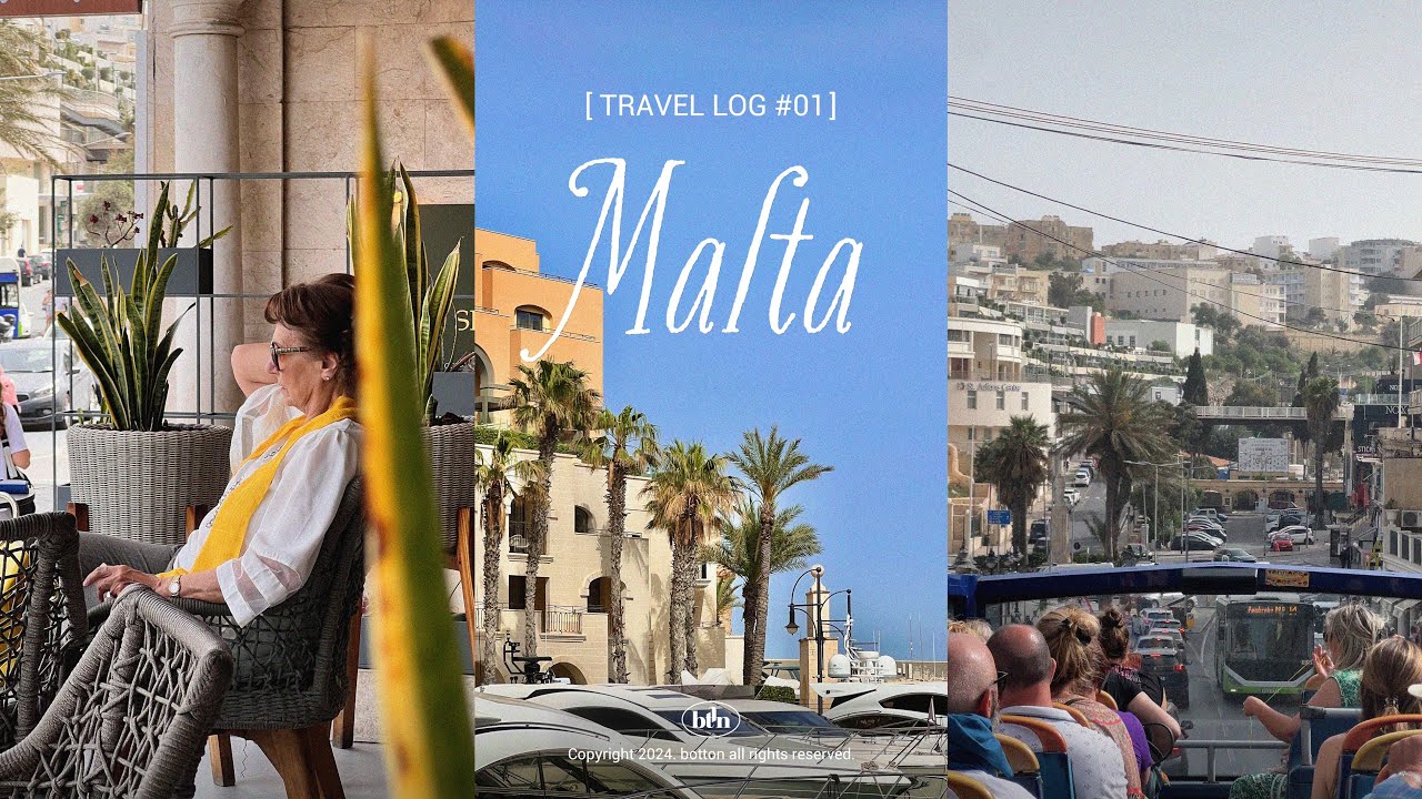 [𝑒𝓅. Malta]  # 01 안녕, 여기는 몰타 🇲🇹 | 몰타만 세번째 가는 사람의 몰타여행기 (𝟒𝐤)