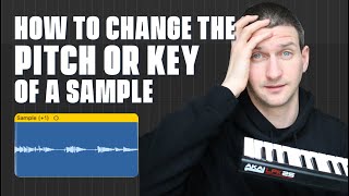 How To Change the Pitch or Key of a Sample [Logic Pro X] screenshot 4