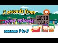 2 seconds from each episode of South Park