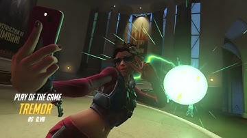 Overwatch D.Va Quintuple Kill in Comp (Silver) in Numbani - Bomb and Re-Mech combo.