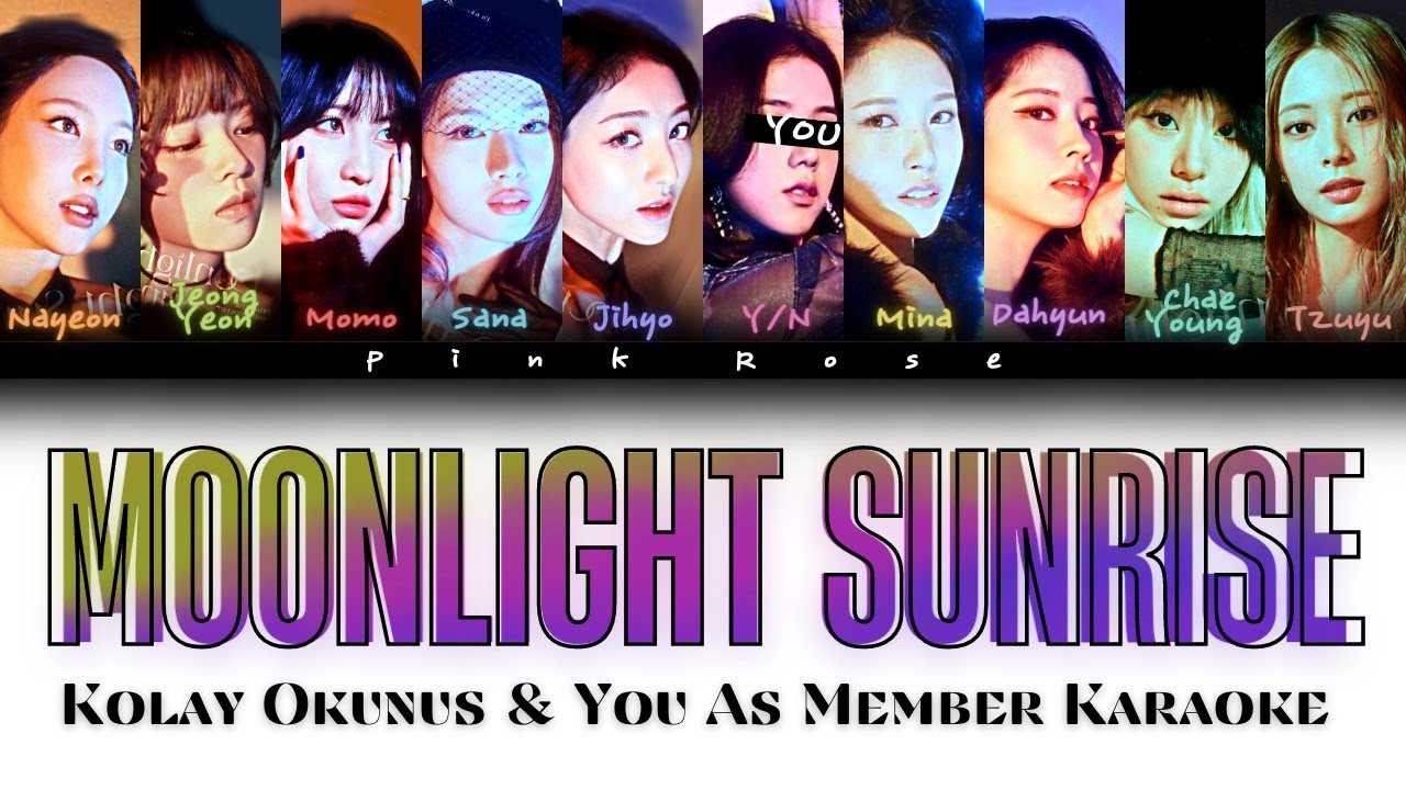 TWICE - MOONLIGHT SUNRISE Lyrics » Color Coded Lyrics