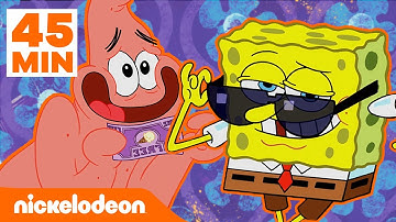 SpongeBob | 45 MENIT momen terbaik seri 10 BAGIAN 2! | Nickelodeon Bahasa