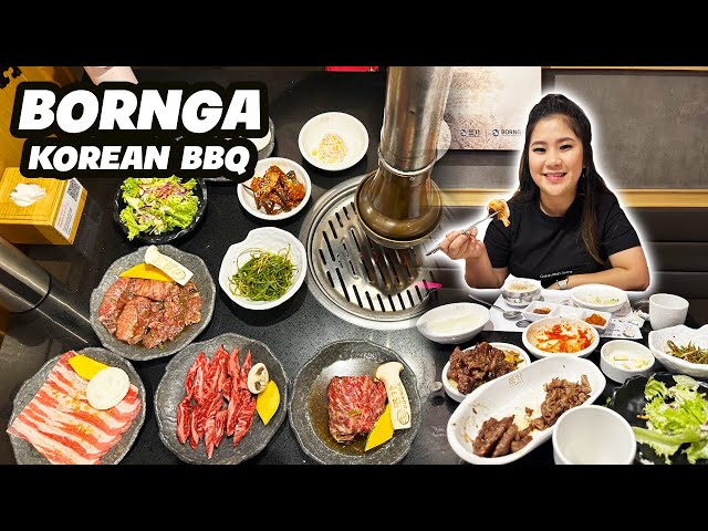 BEST KOREAN BBQ IN SYDNEY? | BORNGA KOREAN BBQ | Cristina u0026 Daniel VLOGS class=