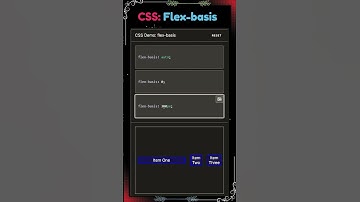 #css 06 Flex-basis