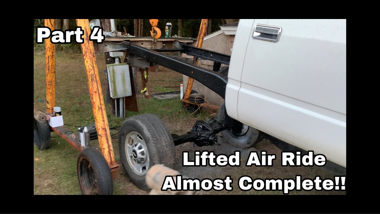 Lifted Air Ride Build Part 4 YouTube