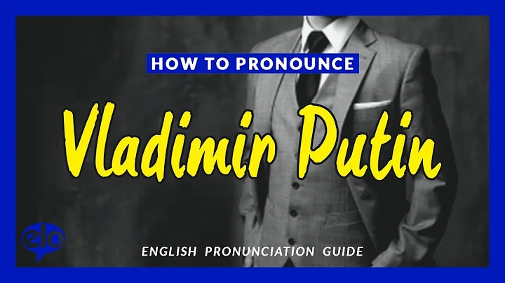 How To Pronounce Vladimir Putin  |  Pronunciation Guide (Human Voice) - How To Say
