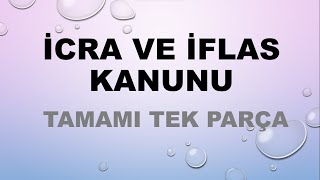 İcra Ve İflas Kanunu 2023 Tek Parça