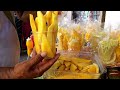 Cómo picar y pelar mango para envasar