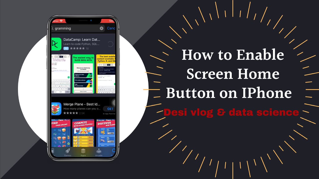 Kaise Lagaye Home Screen Button On IPhone Hindi How To Enable kaise-lagaye-home-screen-button-on-iphone-hindi-how-to-enable