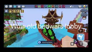Old Bedwars lobby??
