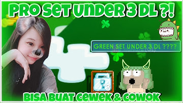 [Facecam Video] GREEN SET CHALLENGE 2 DL !! || GROWTOPIA