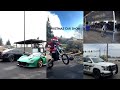 Going to a Christmas car show + installing lights on my bike