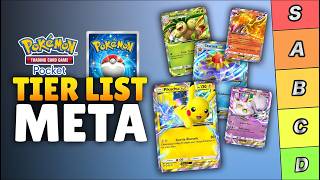 TIER LIST ! TOP des MEILLEURS DECKS META sur POKEMON TCG POCKET !