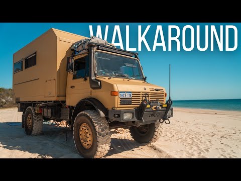 WALKAROUND - EX-ARMY UNIMOG 4X4 TRUCK converted to GLOBAL EXPEDITION VEHICLE