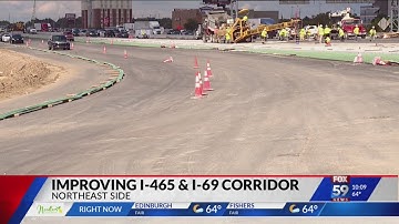 INDOT gives closeup look of I-465 
