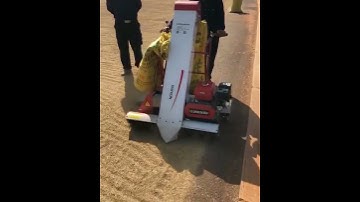 Grain collector and bagging machine