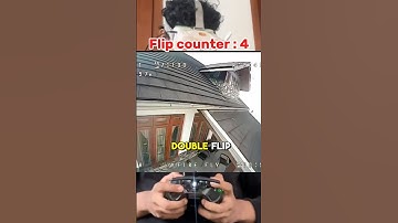How many flips can DRONE handle 😨    #shorts #drone #fpv #tinywhoop #freestylefpv
